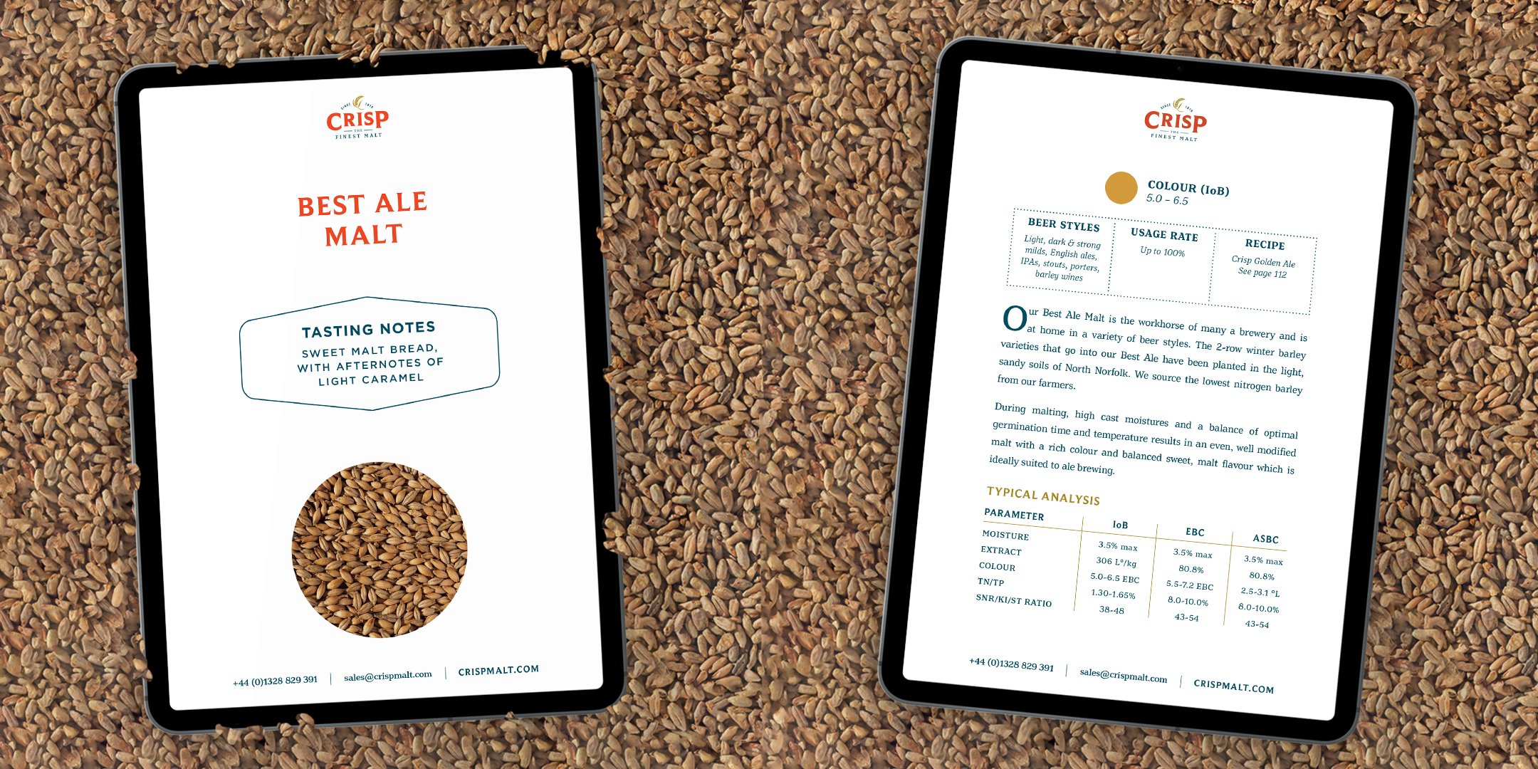 Malt Data Sheets Base